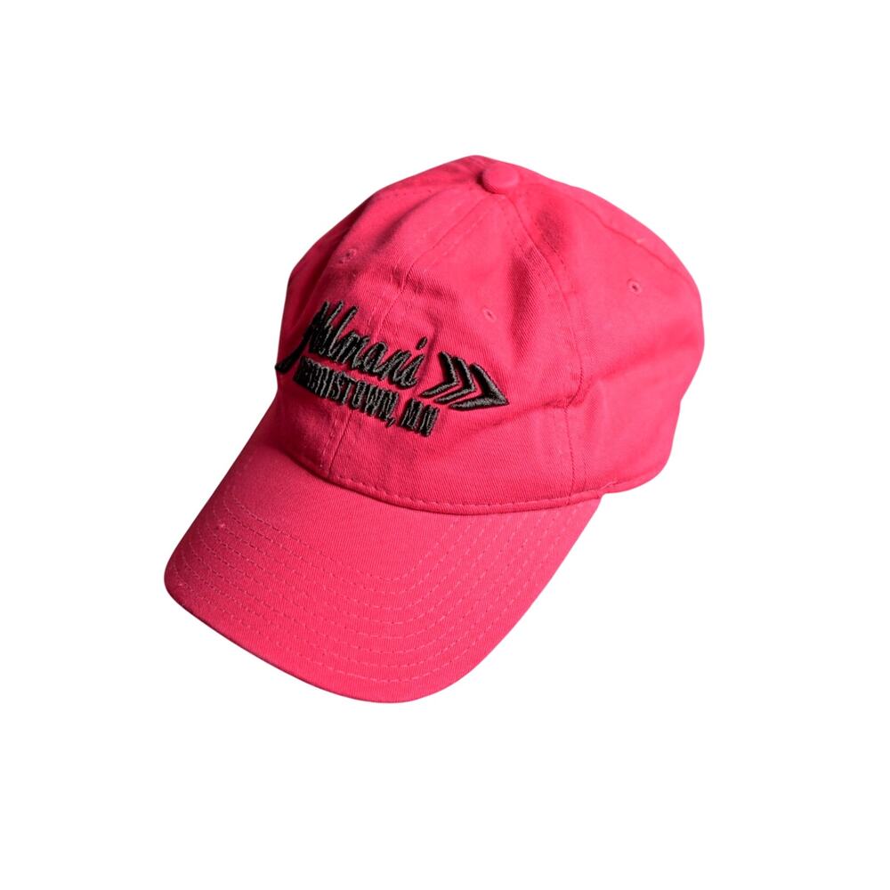 Ahlmans Morristown Minnesota Hat Baseball Cap Pink 100% Cotton Barbiecore NWT